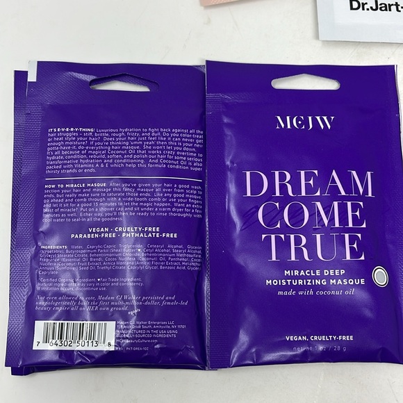 GIVENCHY PARFUM POUCH WITH BEAUTY BUNDLE HAIR FACE EYE MASKS SUNSCREEN ALL NEW - Picture 7 of 16